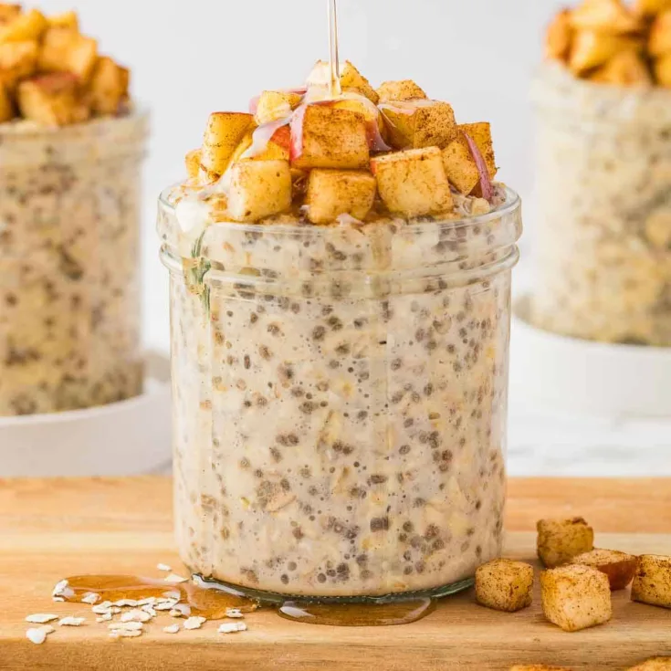 Image for 5-Minute Applesauce Overnight Oats