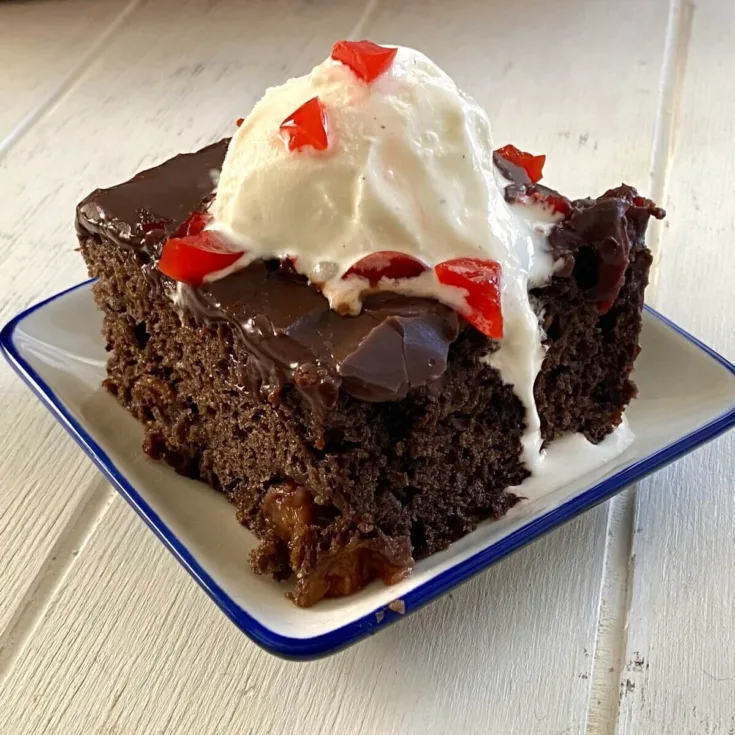 Image for Easy One Bowl Chocolate Cherry Cake