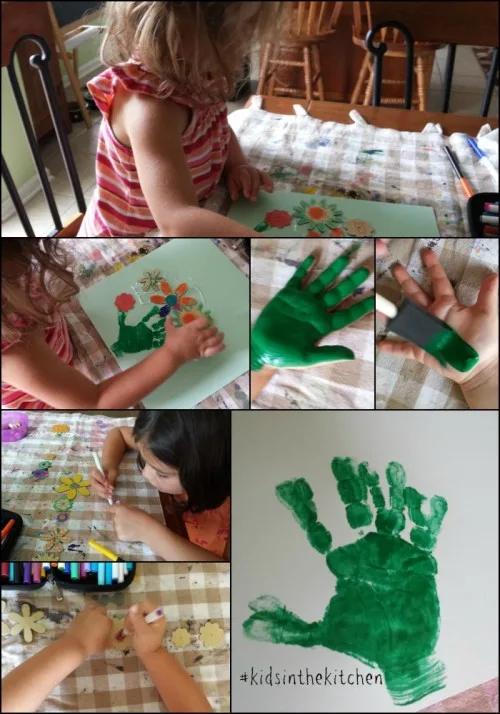 Image for Handprint Flower Bouquet