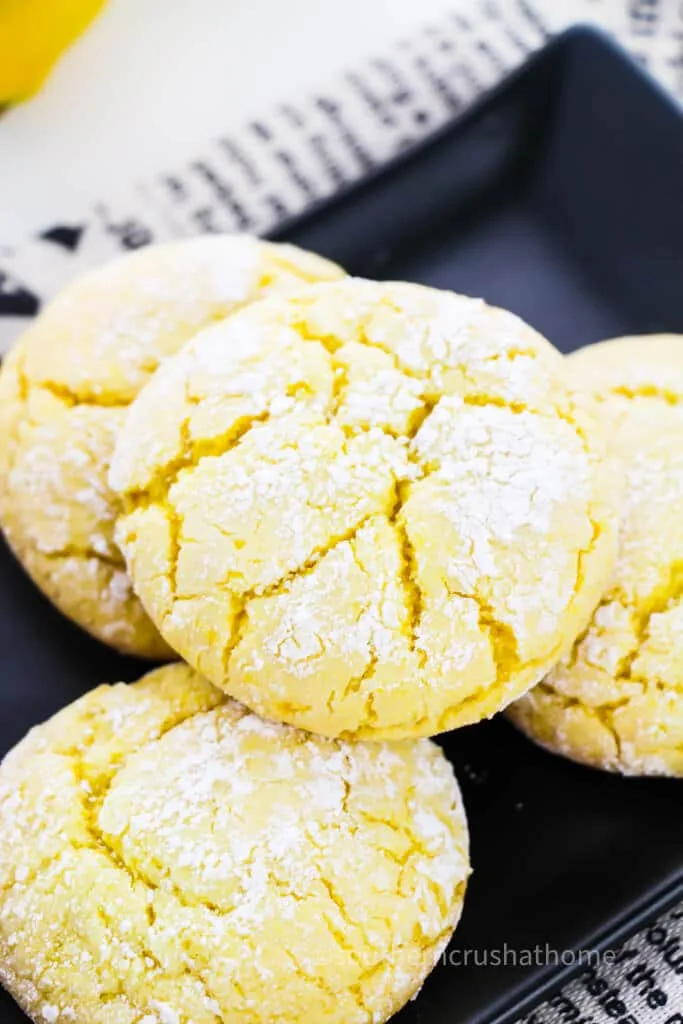 Image for Easy 3 Ingredient Lemon Cake Mix Cookies