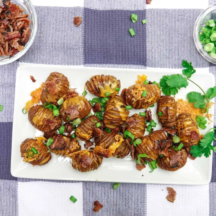 Image for Smoked Hasselback Potatoes