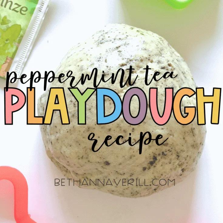 Image for Easy Peppermint Playdough