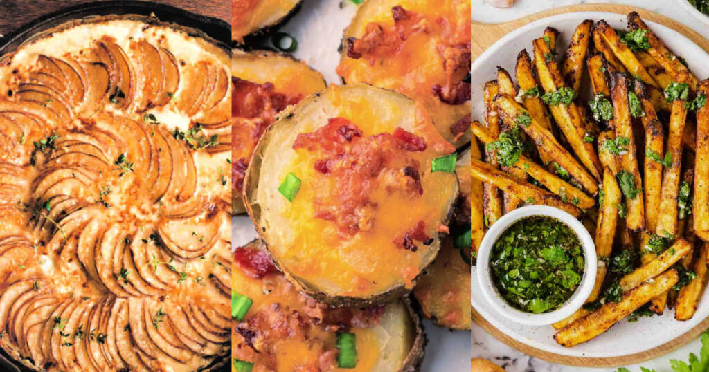 These potato recipes transform a simple pantry staple into comforting, flavorful dishes that work for everything from side dishes to hearty family meals.
