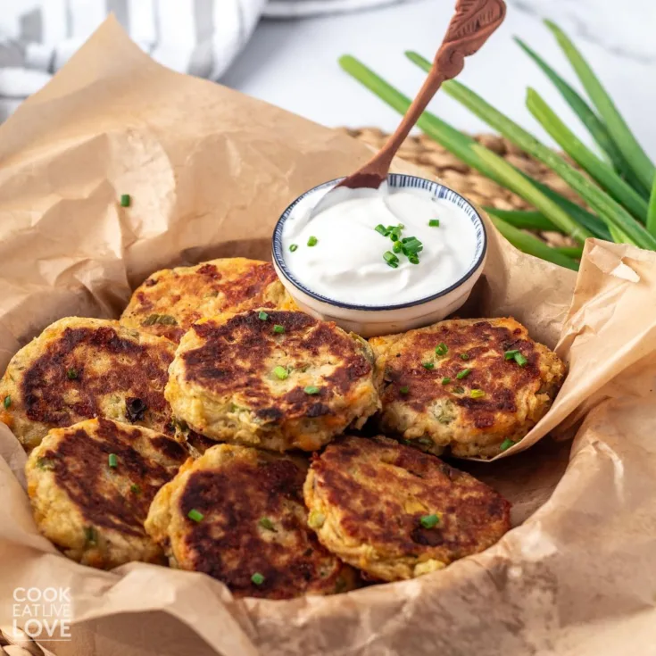 Image for Easy Baked Potato Fritters