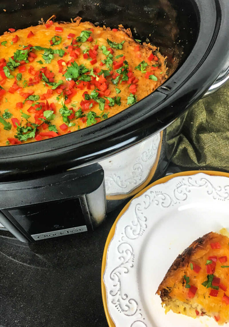 Slow Cooker Southwest Breakfast Casserole