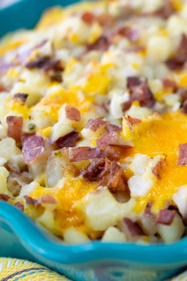 Cheesy Breakfast Potato Casserole