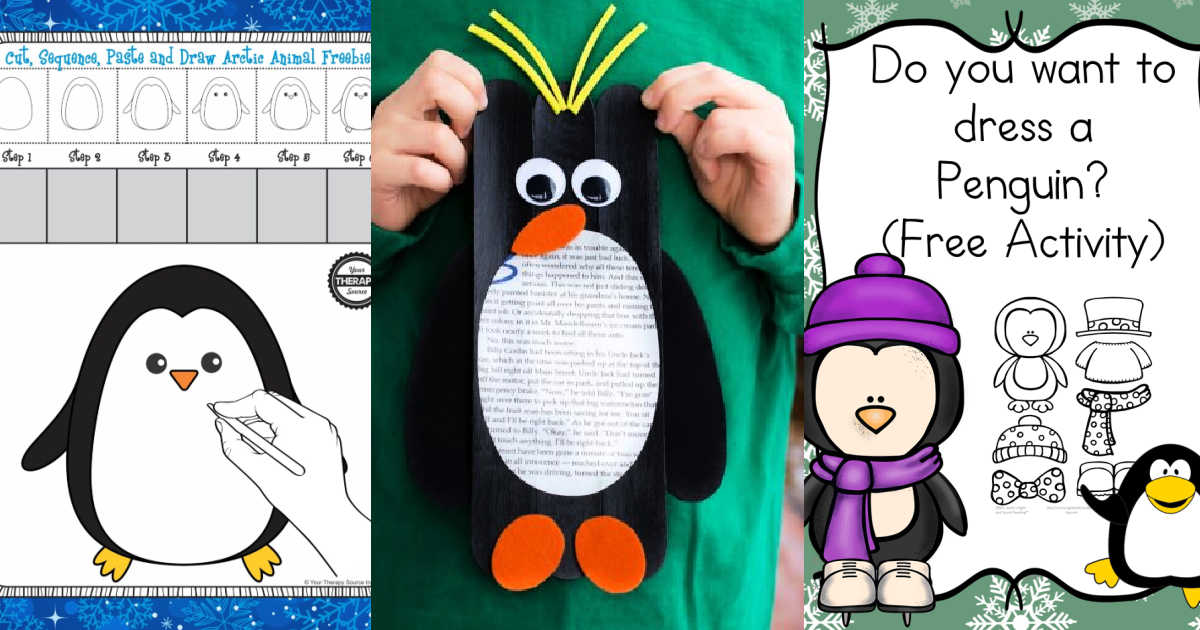 Penguin Crafts and Educational Activities for Kids - Mommy Evolution