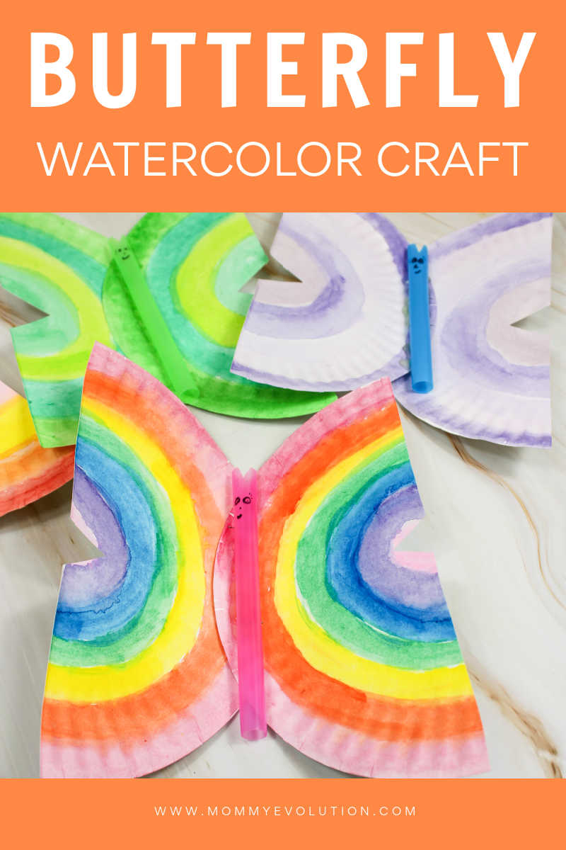 Paper Plate Butterfly Craft for Kids - Mommy Evolution