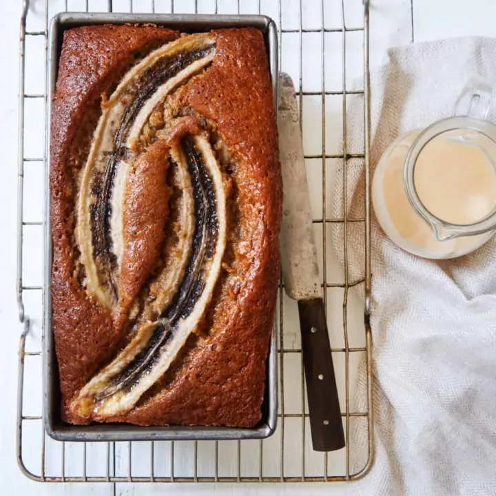 Image for Secret Ingredient Bananas Foster Banana Bread