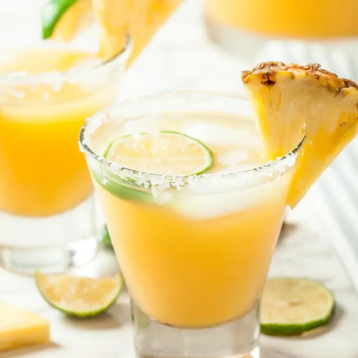 Image for Pineapple Margaritas Recipe