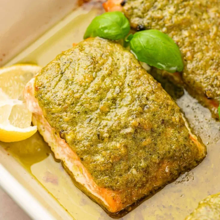 Image for Pesto Butter Salmon