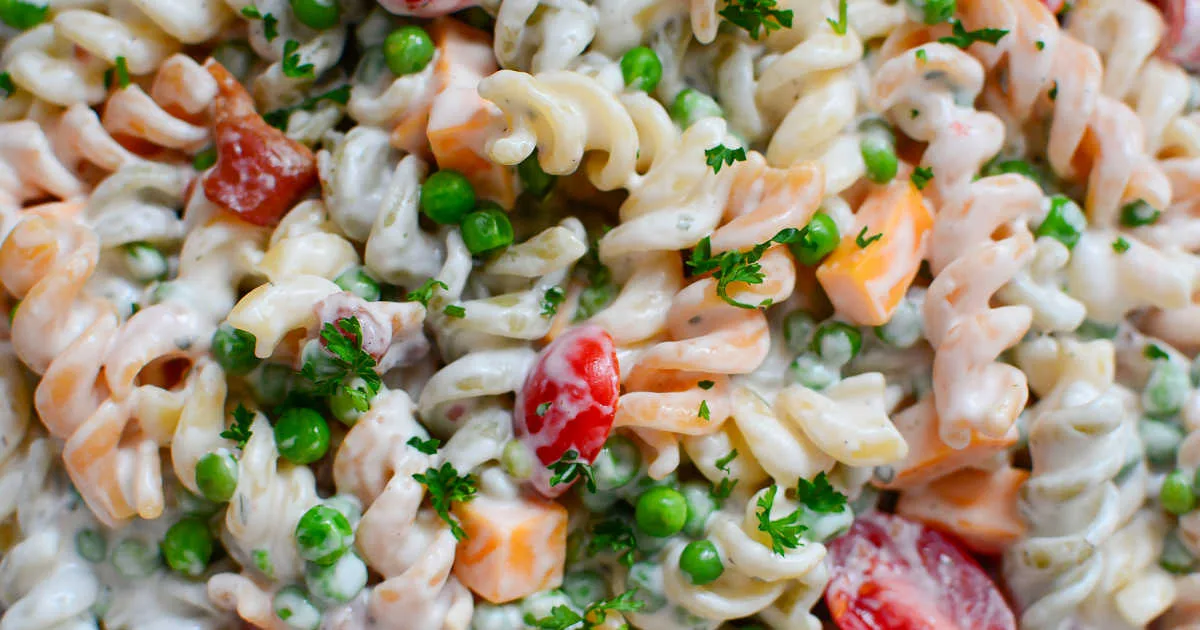 Bacon Ranch Pasta Salad