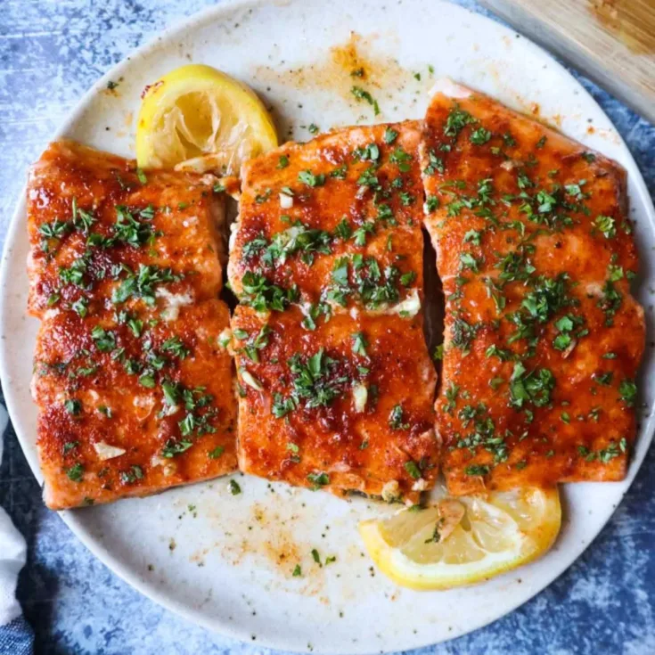 Image for Best Ever Cajun Honey Butter Salmon