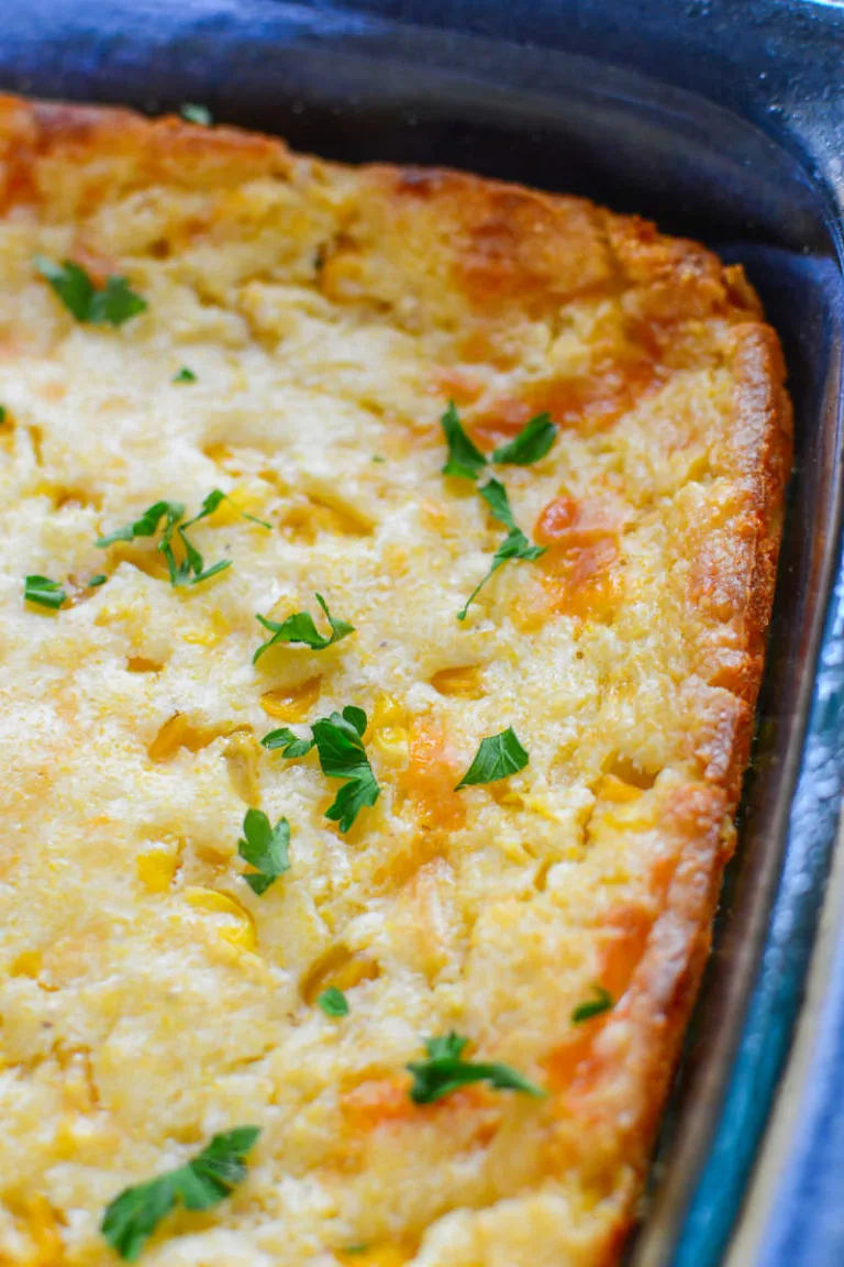 Cheesy Baked Corn Casserole