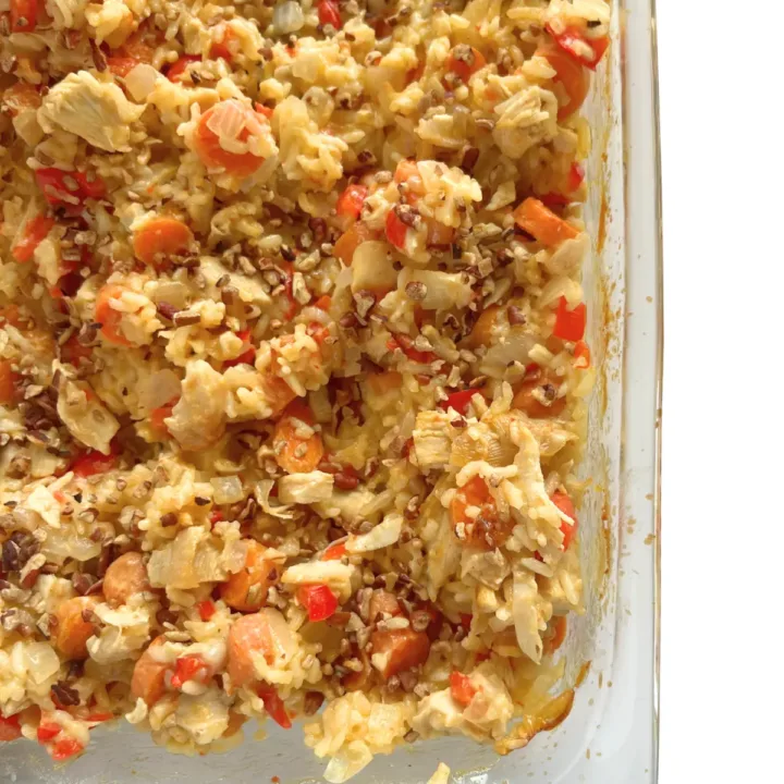 Image for Creamy Coconut Chicken and Rice Casserole