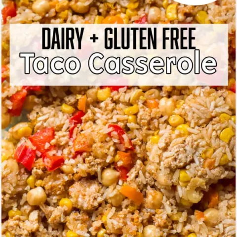 Image for Ground Chicken Taco Rice Casserole