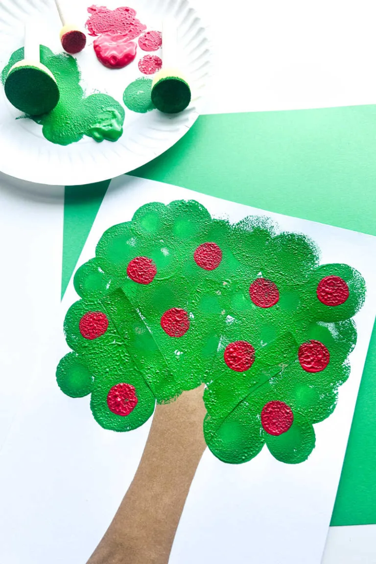 Apple Tree Painting Craft