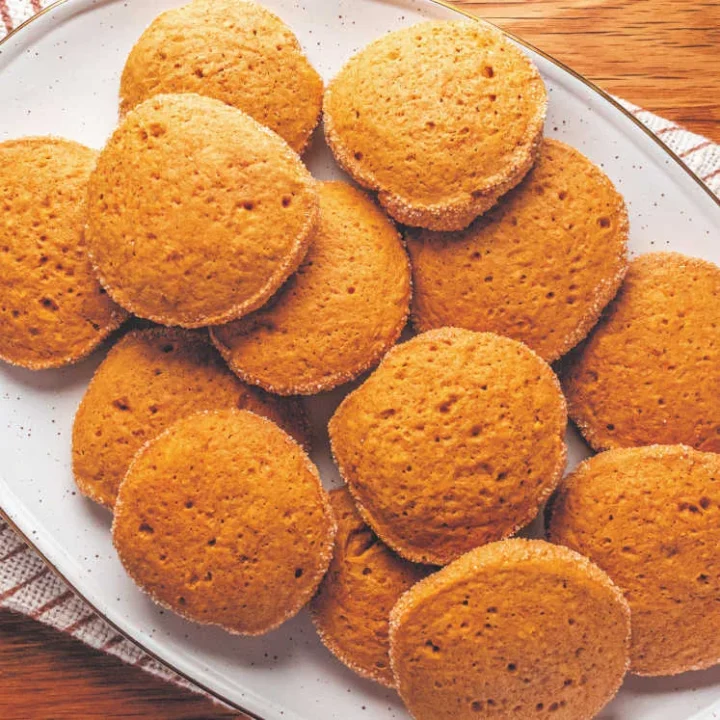 Brown Butter Pumpkin Spice Cookies