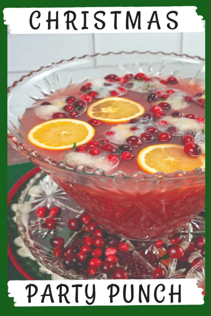 Get your holiday gatherings bubbling with this festive Christmas Party Punch Recipe. 