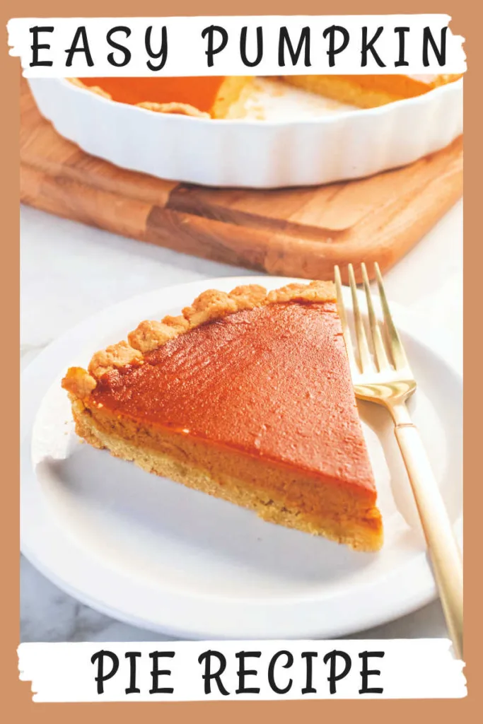 This Easy Pumpkin Pie recipe captures all the classic flavors of fall in a simple, approachable way. 