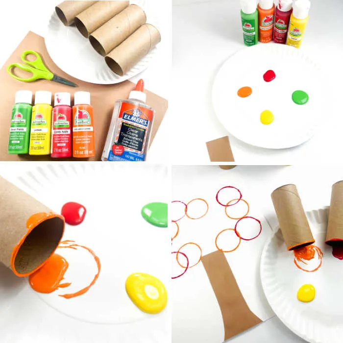 How To Make Easy Fall Tree Craft