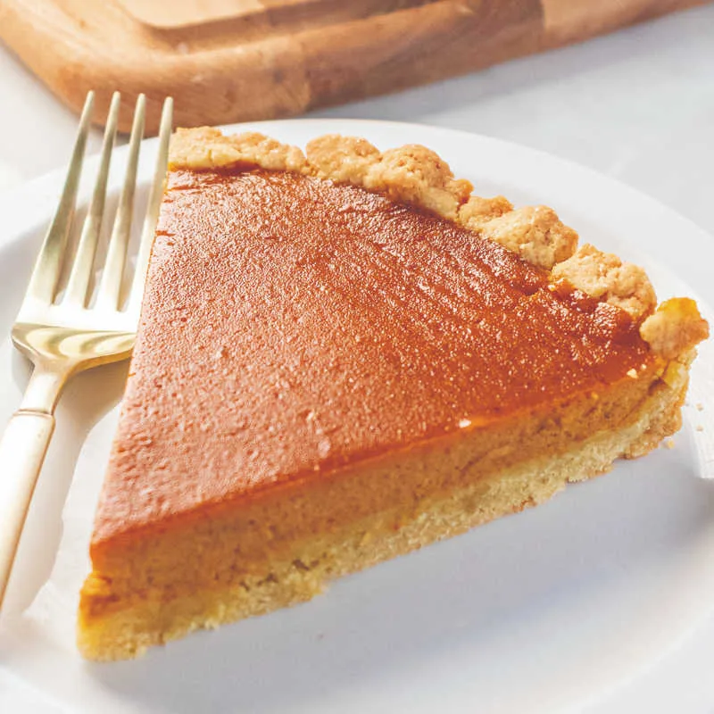 This easy pumpkin pie delivers creamy, flavorful filling in a tender crust, making it a timeless treat for any occasion.