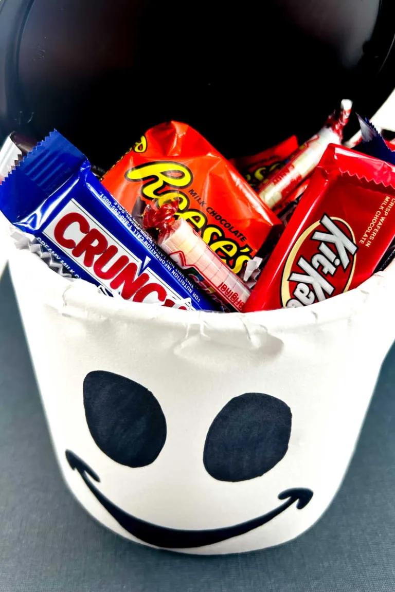 Ghost Treat Bucket Craft