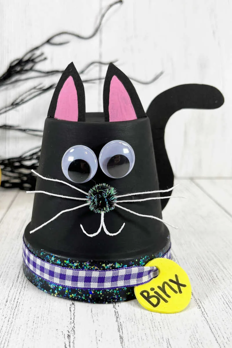 Hocus Pocus Cat Craft for Kids