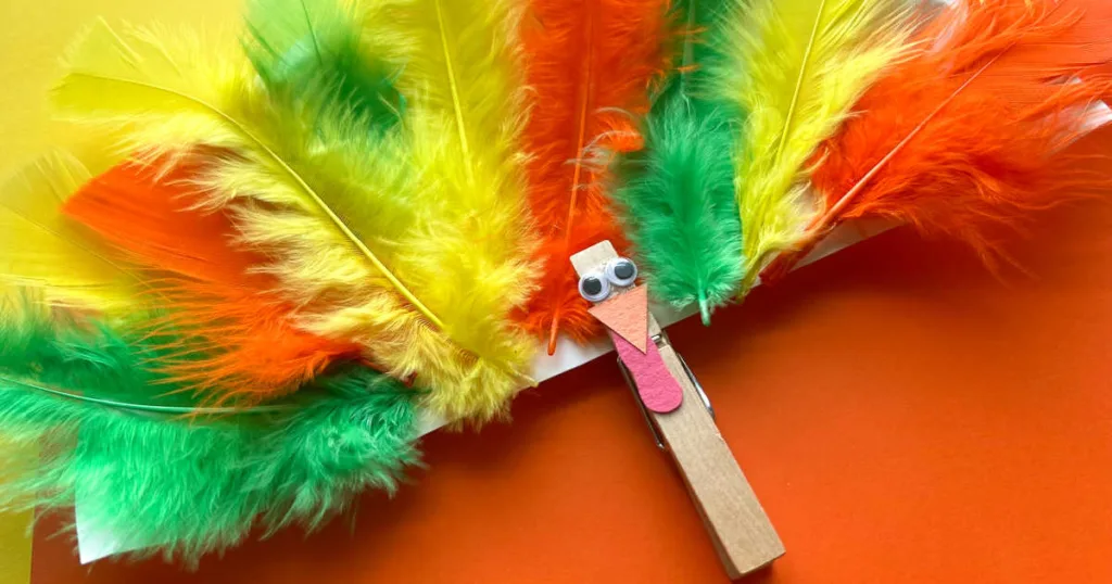This paper plate clothespin turkey craft combines creativity, skill-building and festive fun that kids and parents can enjoy together.