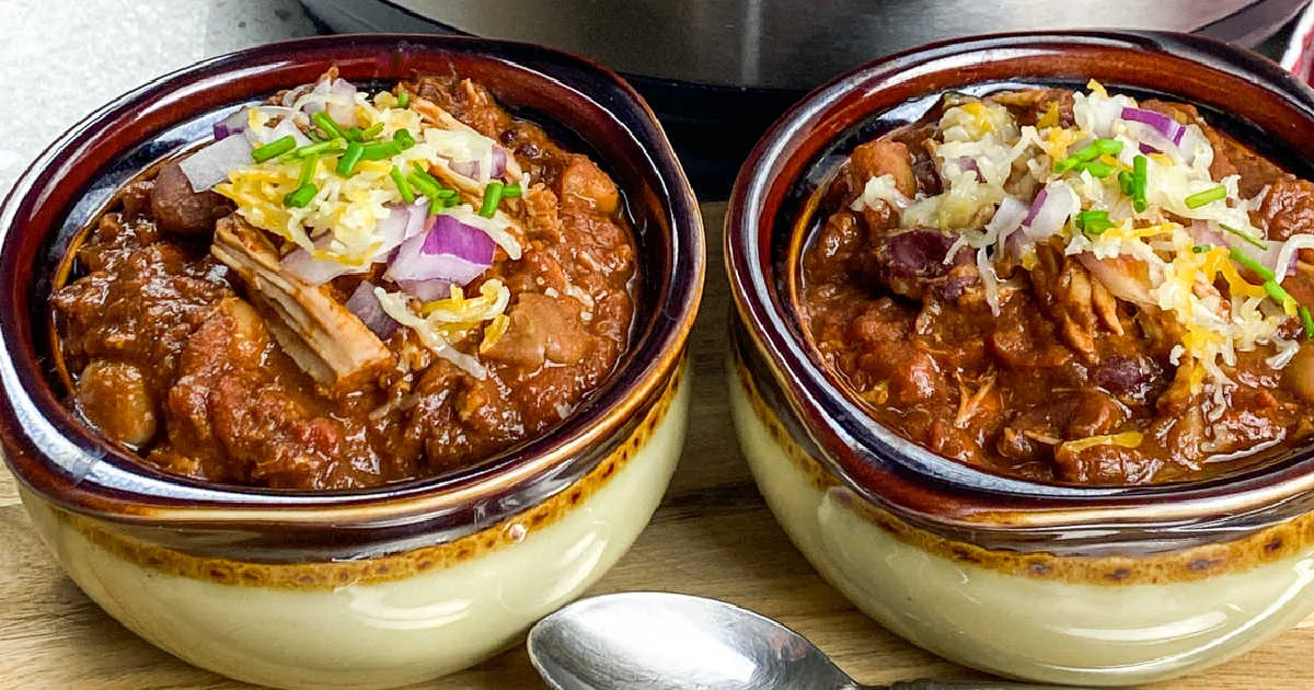 Slow-Simmered Pork Chili with Beans