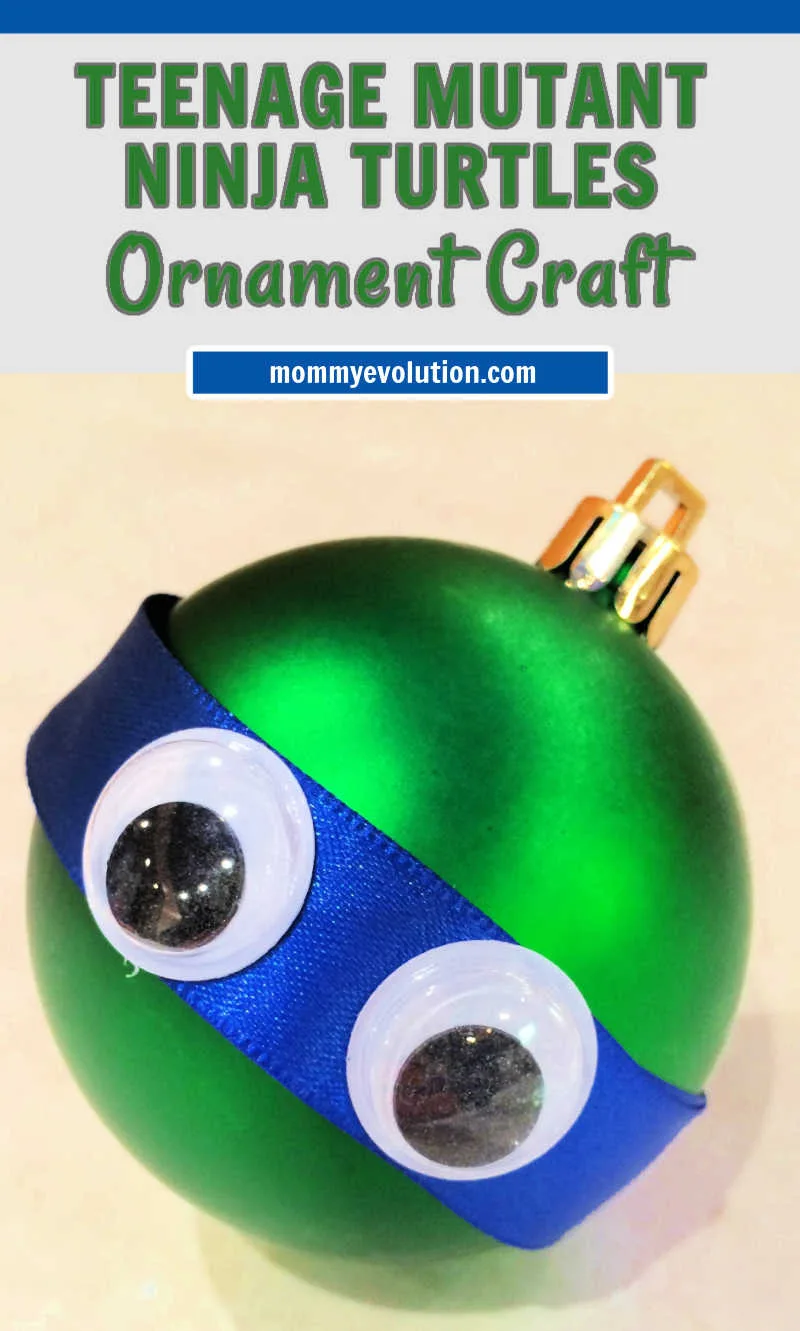 Create a Teenage Mutant Ninja Turtles Ornament with this fun, kid-friendly craft that transforms a plain green ball into a playful, character-inspired decoration. 
