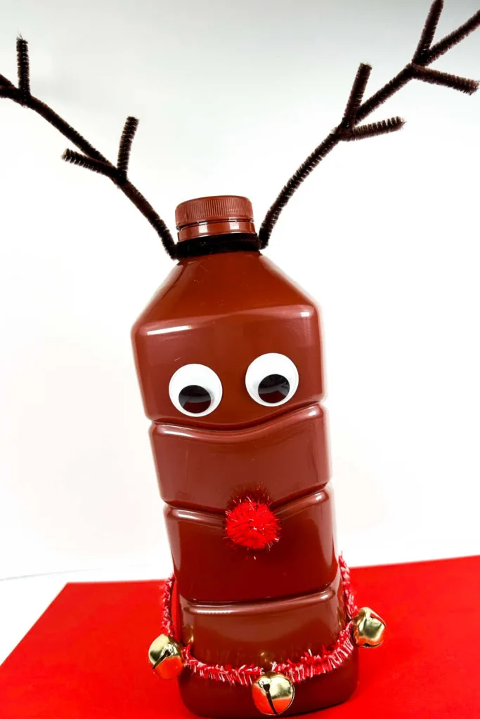 These activities extend the Milk Jug Reindeer Craft while encouraging creativity, fine motor development, and holiday-themed fun.