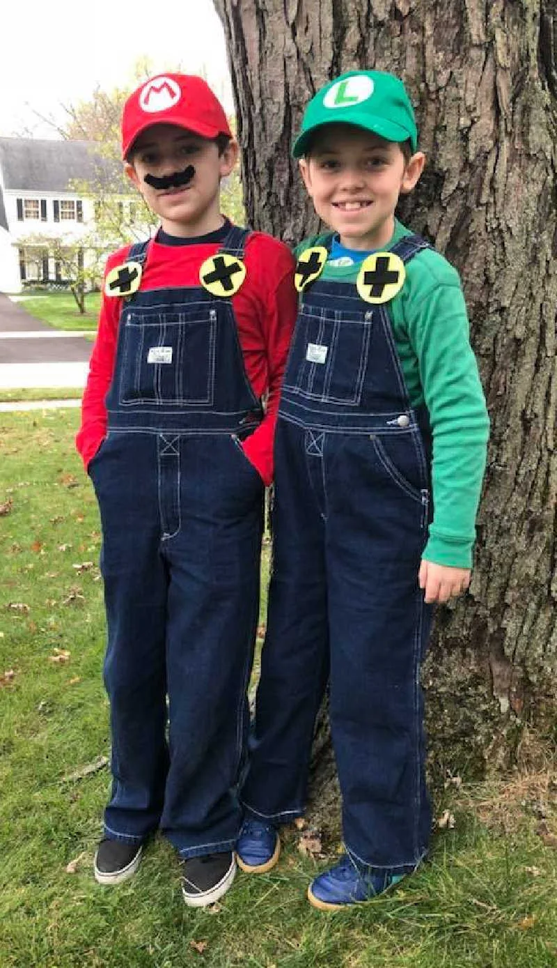 DIY Mario Brothers Costume