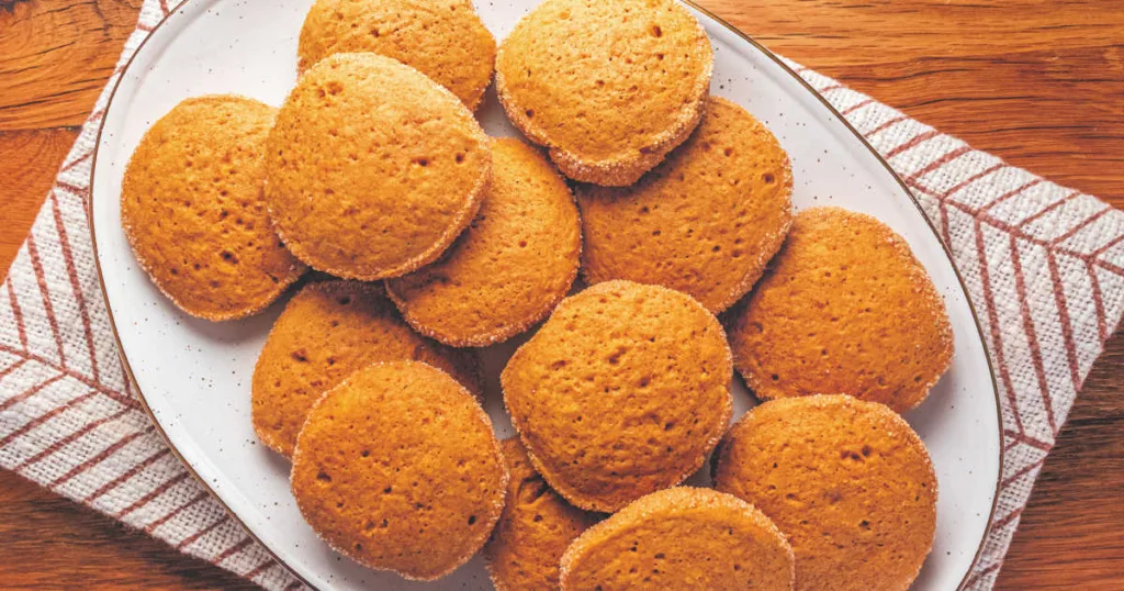 These brown butter pumpkin spice cookies deliver rich flavor, soft texture and warm seasonal spices in every irresistible bite.