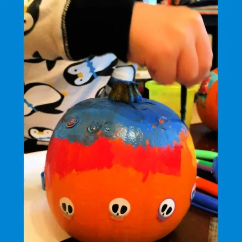 Image for Pumpkin Decorating for Toddlers