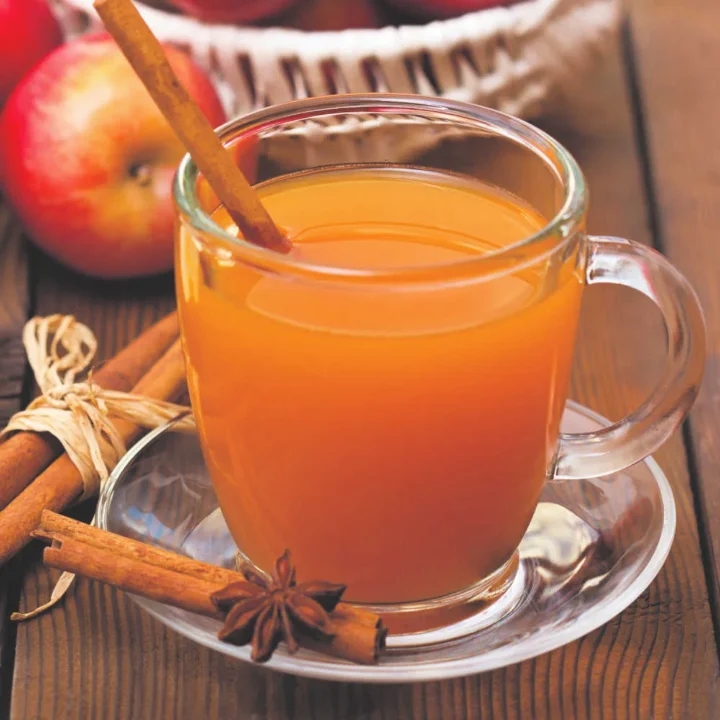 Pumpkin Spice Apple Bourbon Cocktail