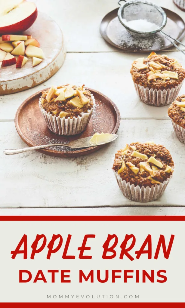 Apple Bran Muffins bring together tender diced apples, sweet chopped dates and hearty bran flakes for a cozy, bakery-style muffin with warm fall flavor.