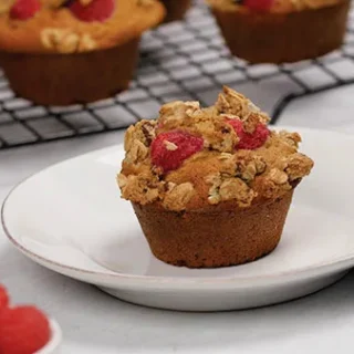 Raspberry Streusel Muffins