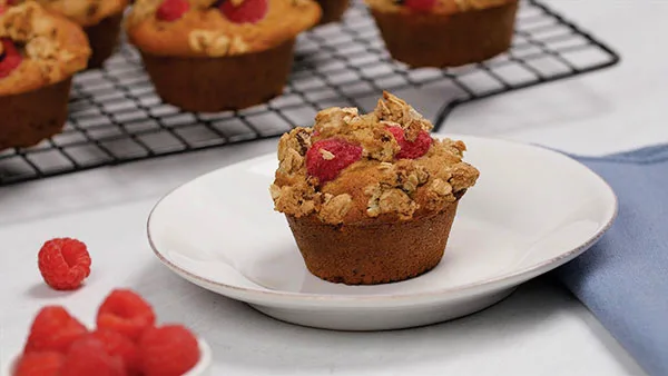 These Raspberry Streusel Muffins feel special enough for brunch while still working for everyday baking.