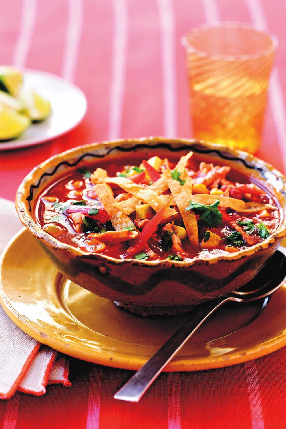 Slow Cooker Chicken tortilla Soup