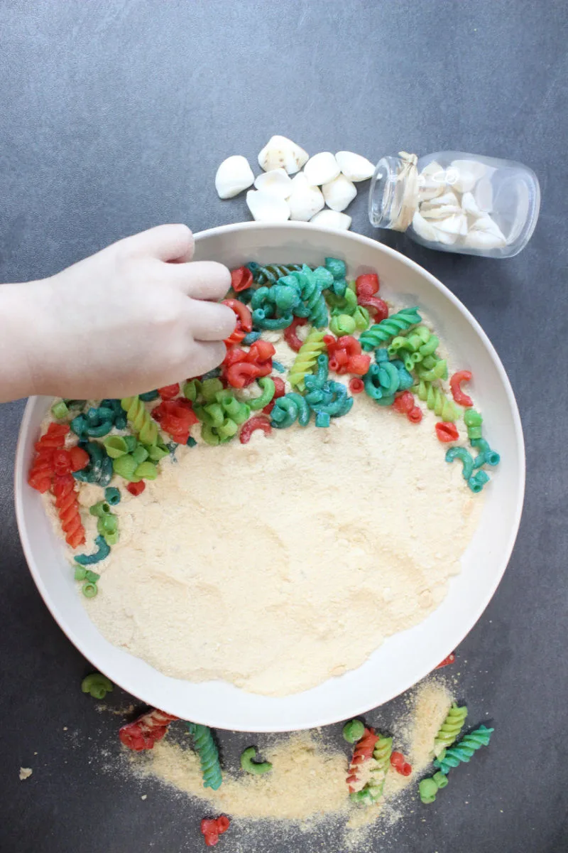 Taste-Safe Coral Reef Sensory Play