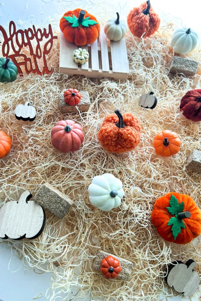 This pumpkin matching game is a simple, engaging way to support visual discrimination, fine motor development and early math skills while enjoying cozy fall-themed play.