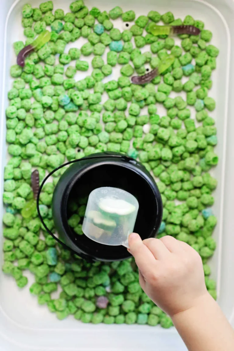 Witch’s Brew Halloween Sensory Bin