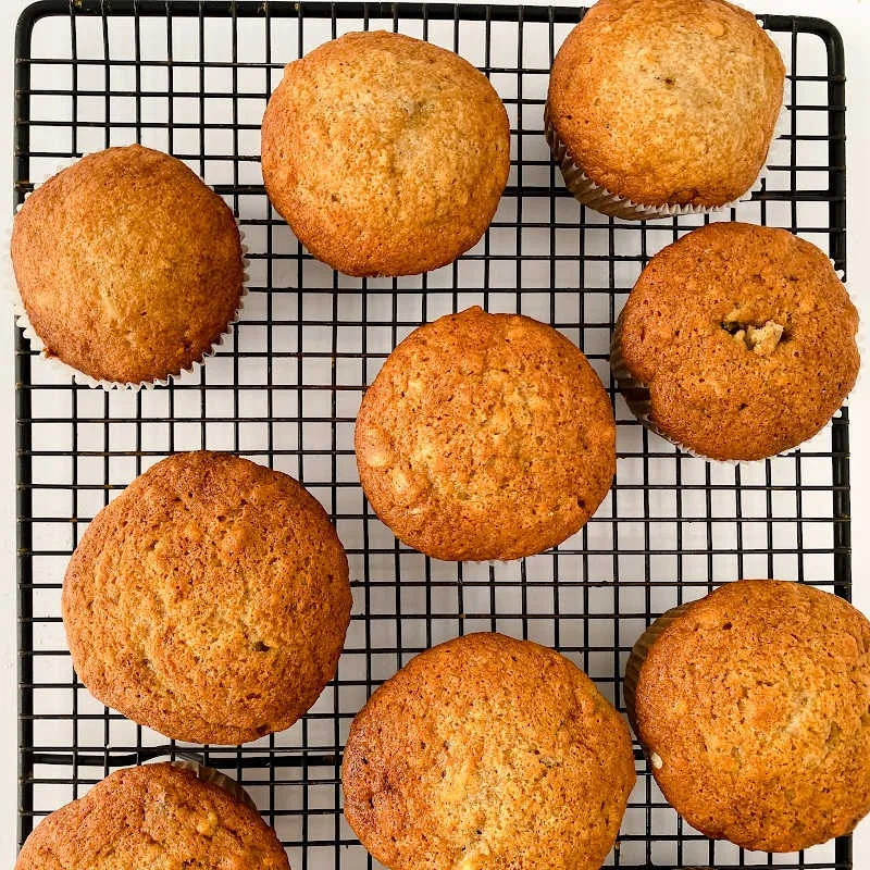 These warmly spiced muffins pair well with simple sides and drinks that complement their flavor