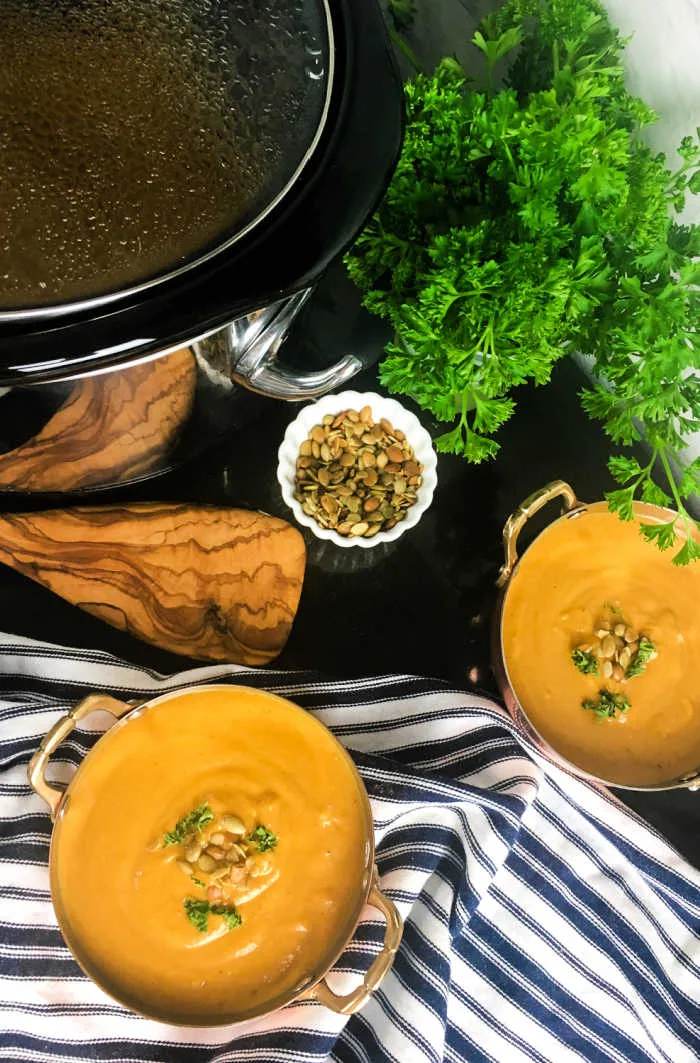 Crockpot Butternut Squash Soup