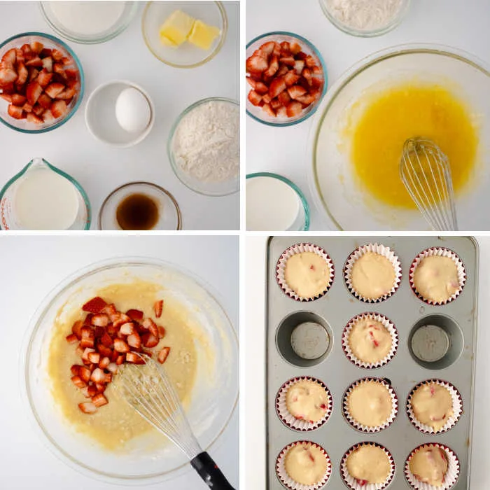 How To Make Strawberry Muffins