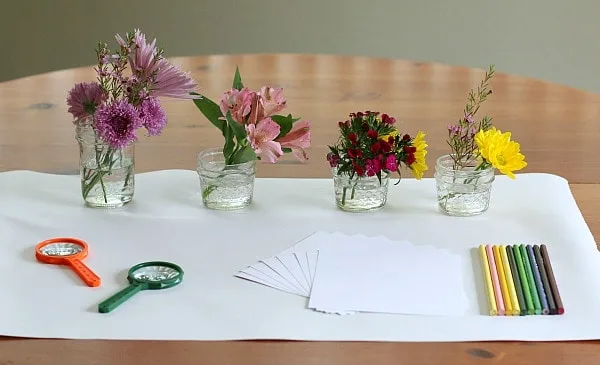 Image for Flower Exploration Center: Sensory, Science, and Art for Spring!