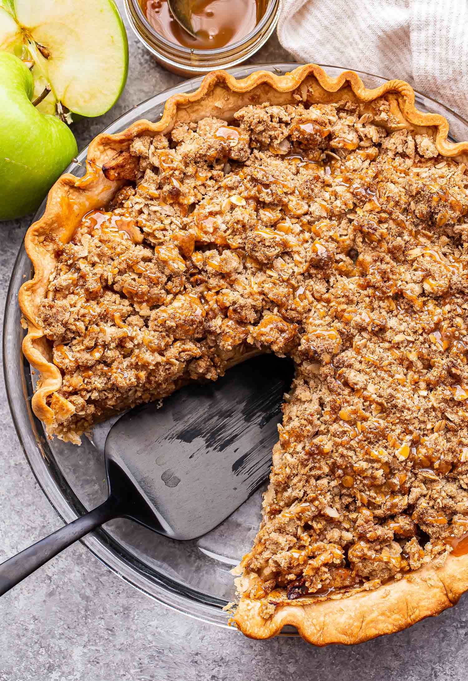 Image for Caramel Apple Crumb Pie