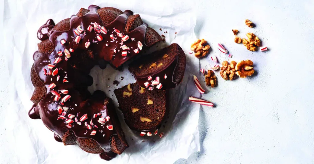 Chocolate Peppermint Cake delivers rich chocolate layers, cool peppermint flavor and a decadent finish that feels both festive and indulgent.