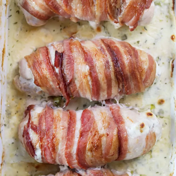 Image for Bacon Wrapped Cream Cheese Stuffed Chicken Breast